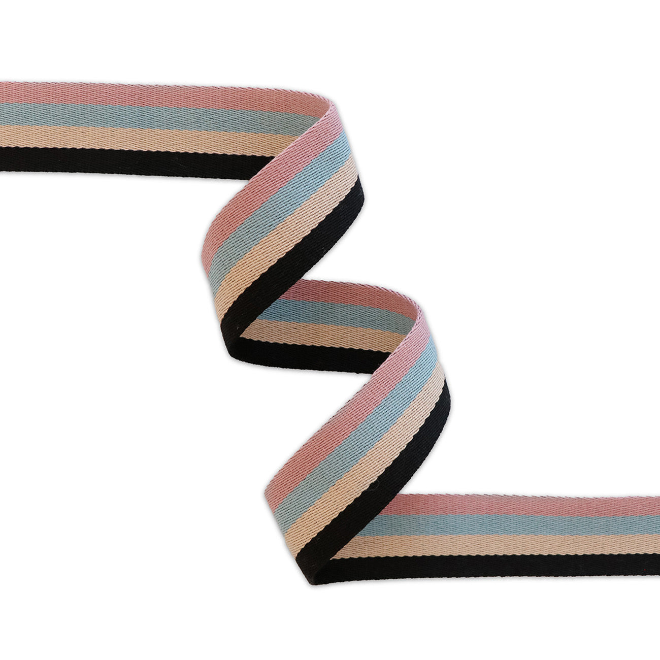 Striped Mountain Mist Webbing 1-1/2in x 3 yd