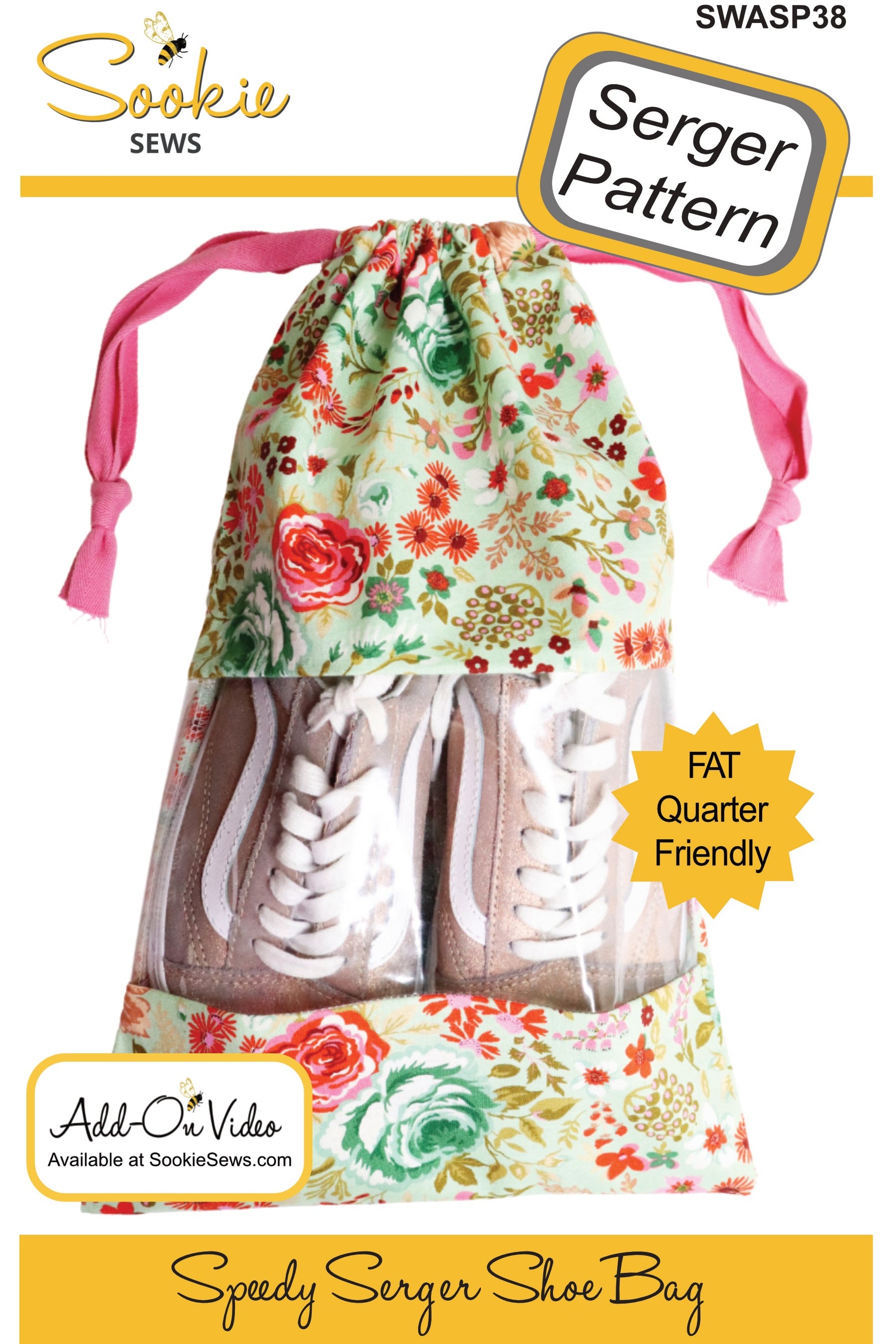 Speedy Serger Shoe Bag