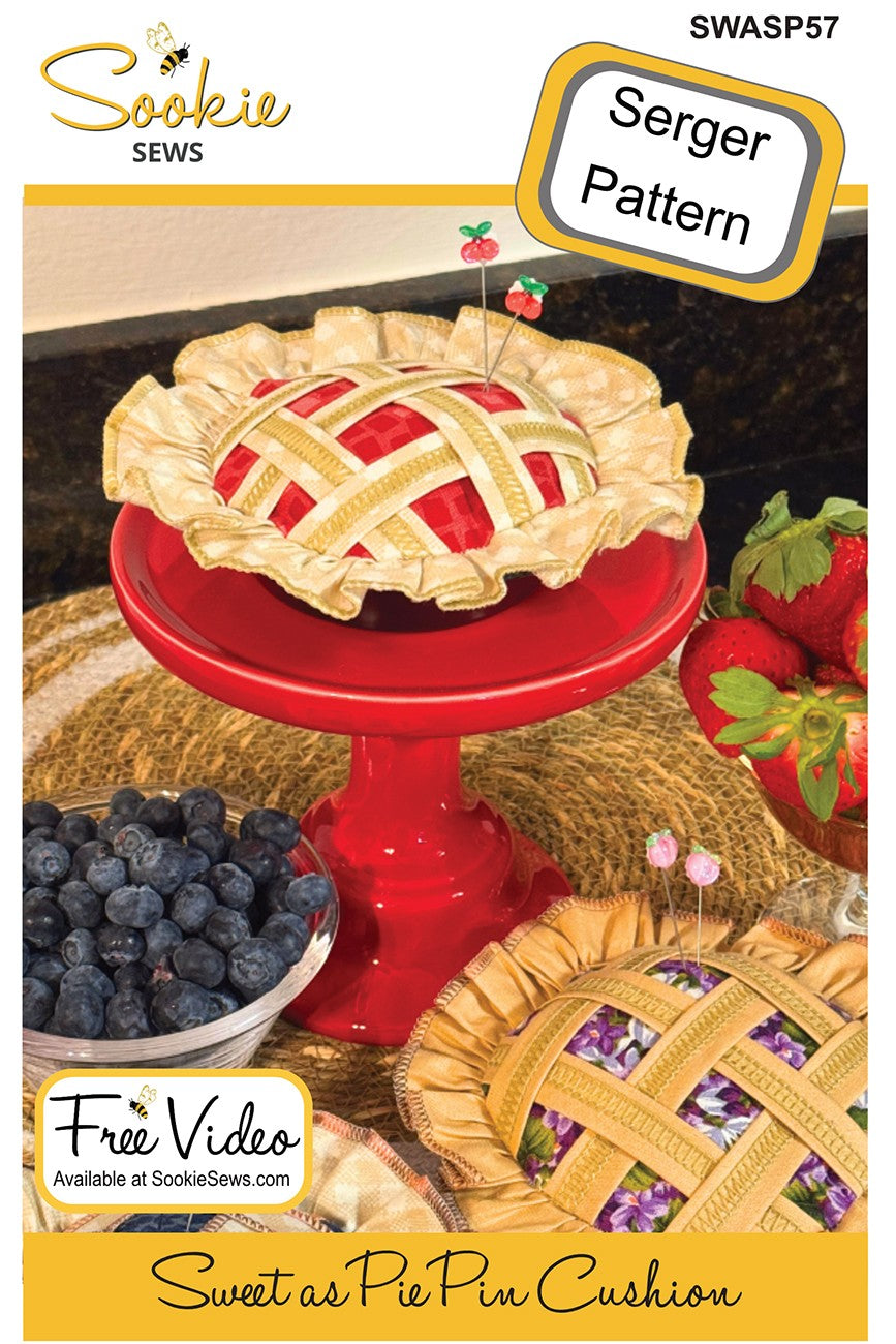Sweet as Pie Serger Pin Cushion