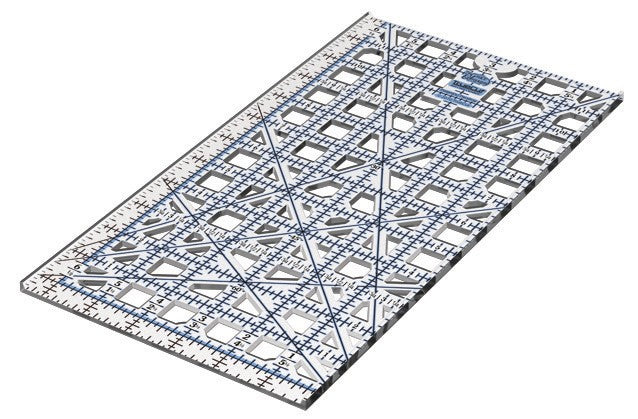Ruler 6-1/2in x 12-1/2in