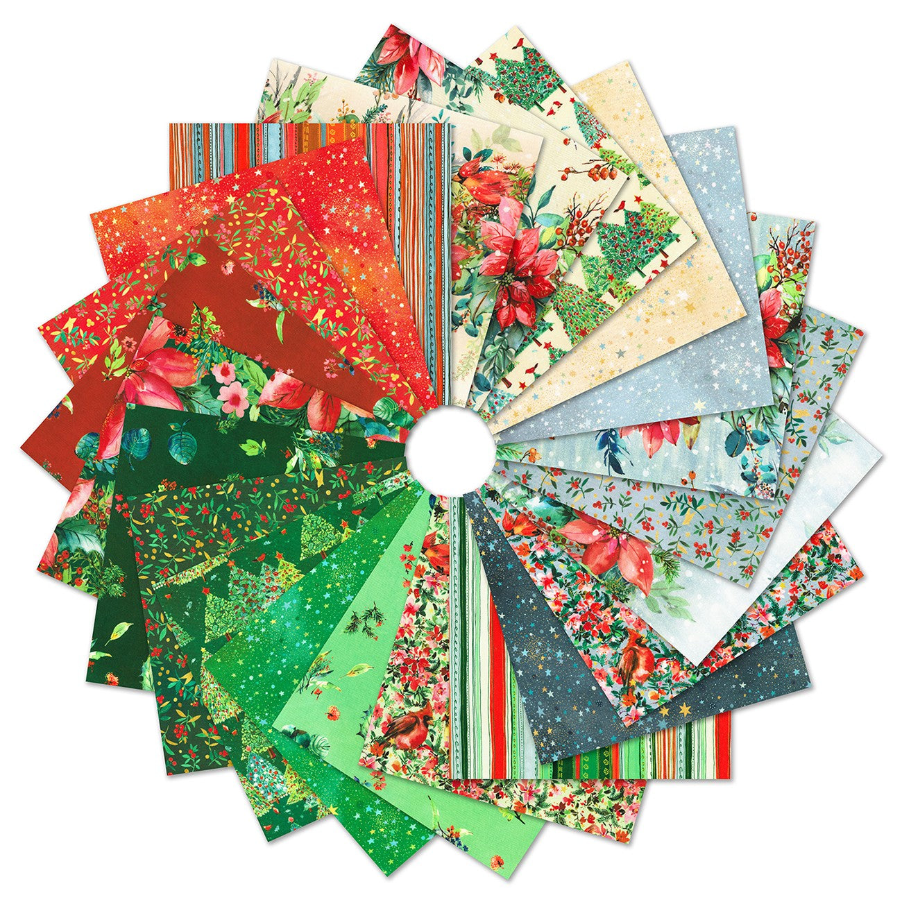 10in Squares Festive Delight, 42pcs/bundle