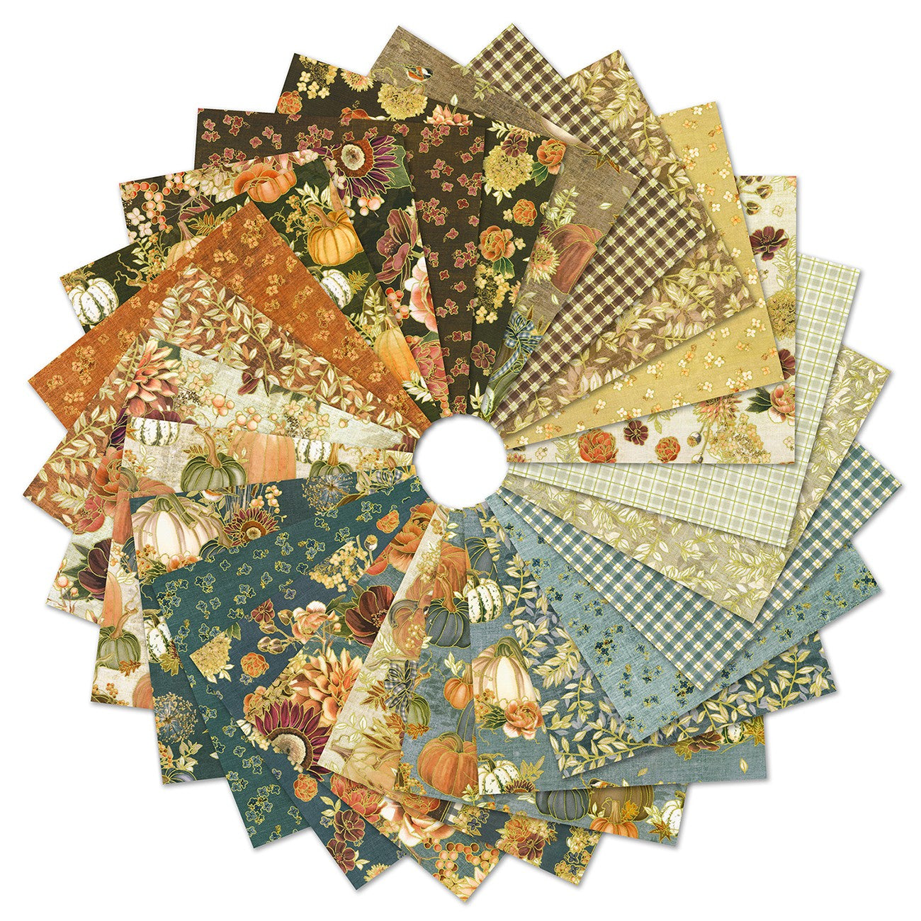 10in Squares Hello Fall, 42pcs/bundle