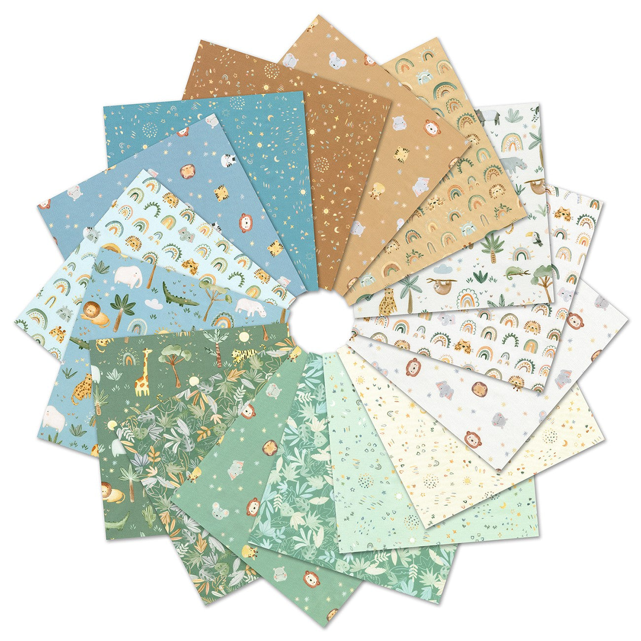 10in Squares The Wild Ones, 42pcs/bundle