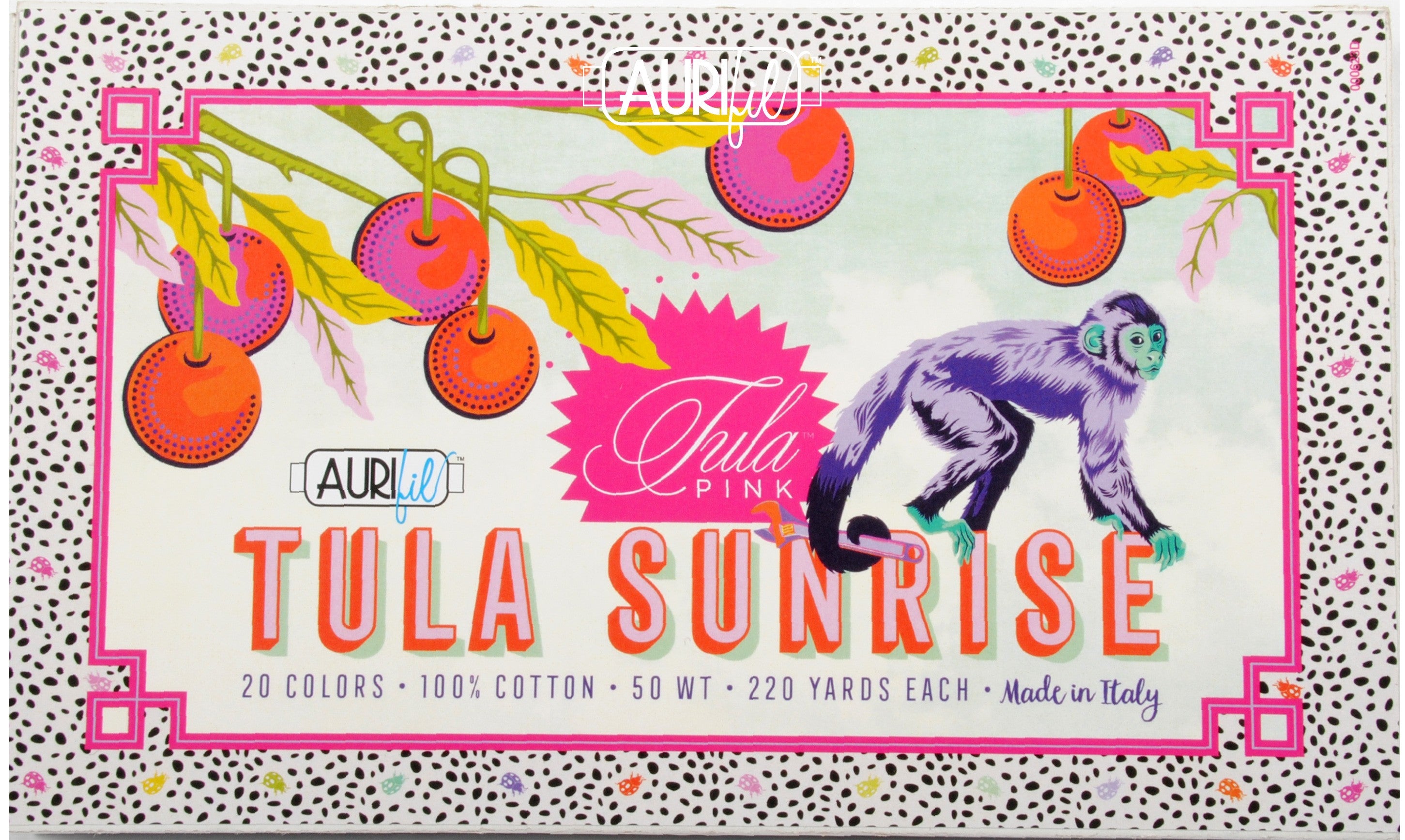 Tula Sunrise Thread Collection 50wt 20 Small Spools