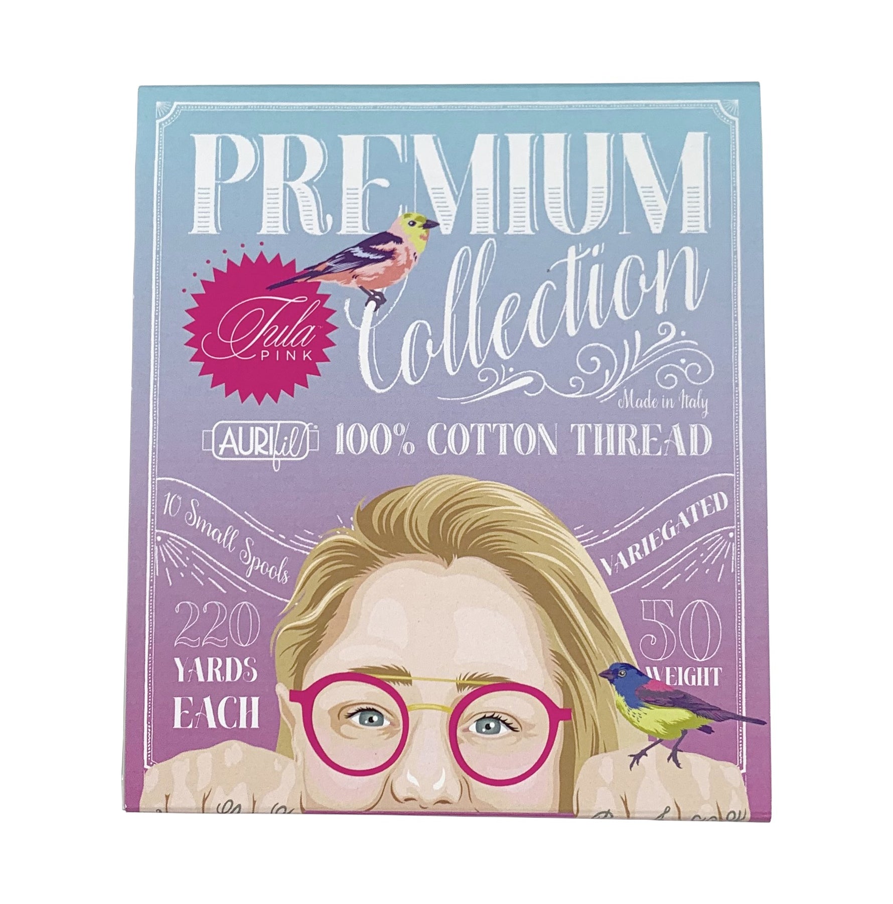 Tula Premium Thread Collection 50wt 10 Small Spools