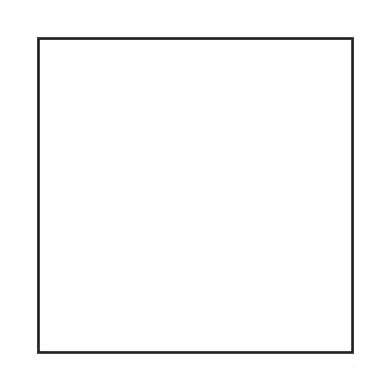 1in Square Template