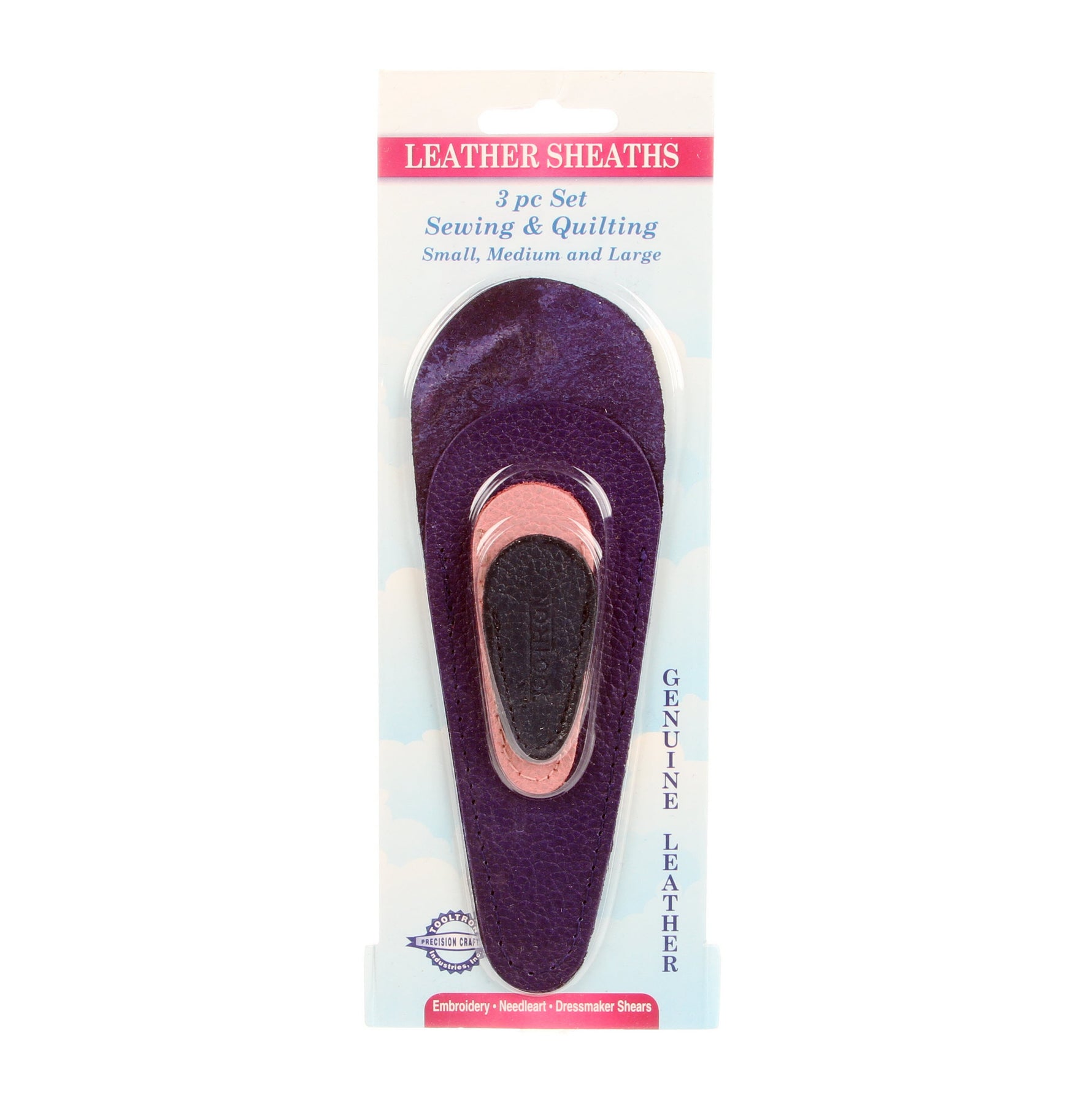 Leather Scissor Protector Sheath 3ct