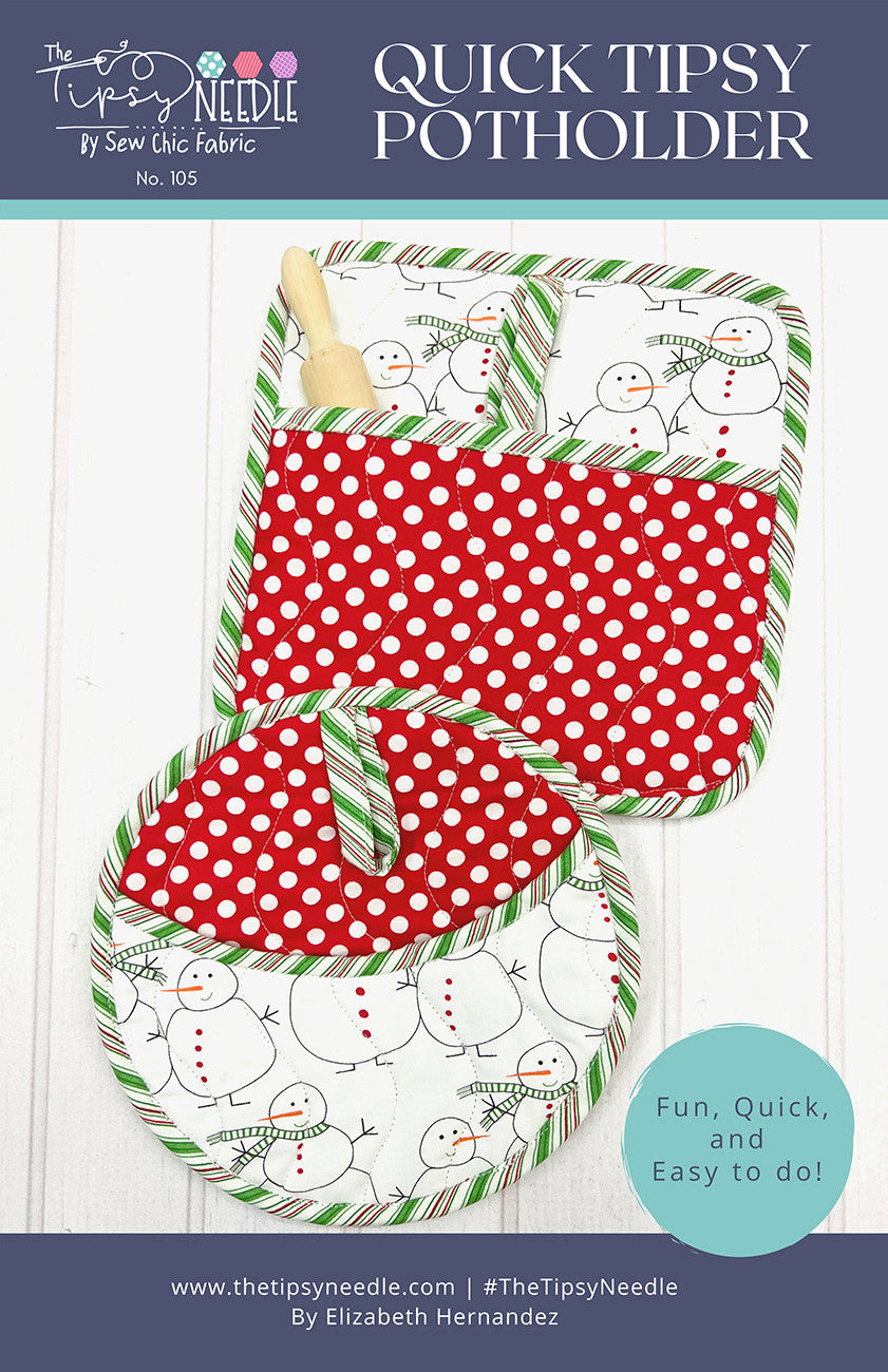 Quick Tipsy Potholders