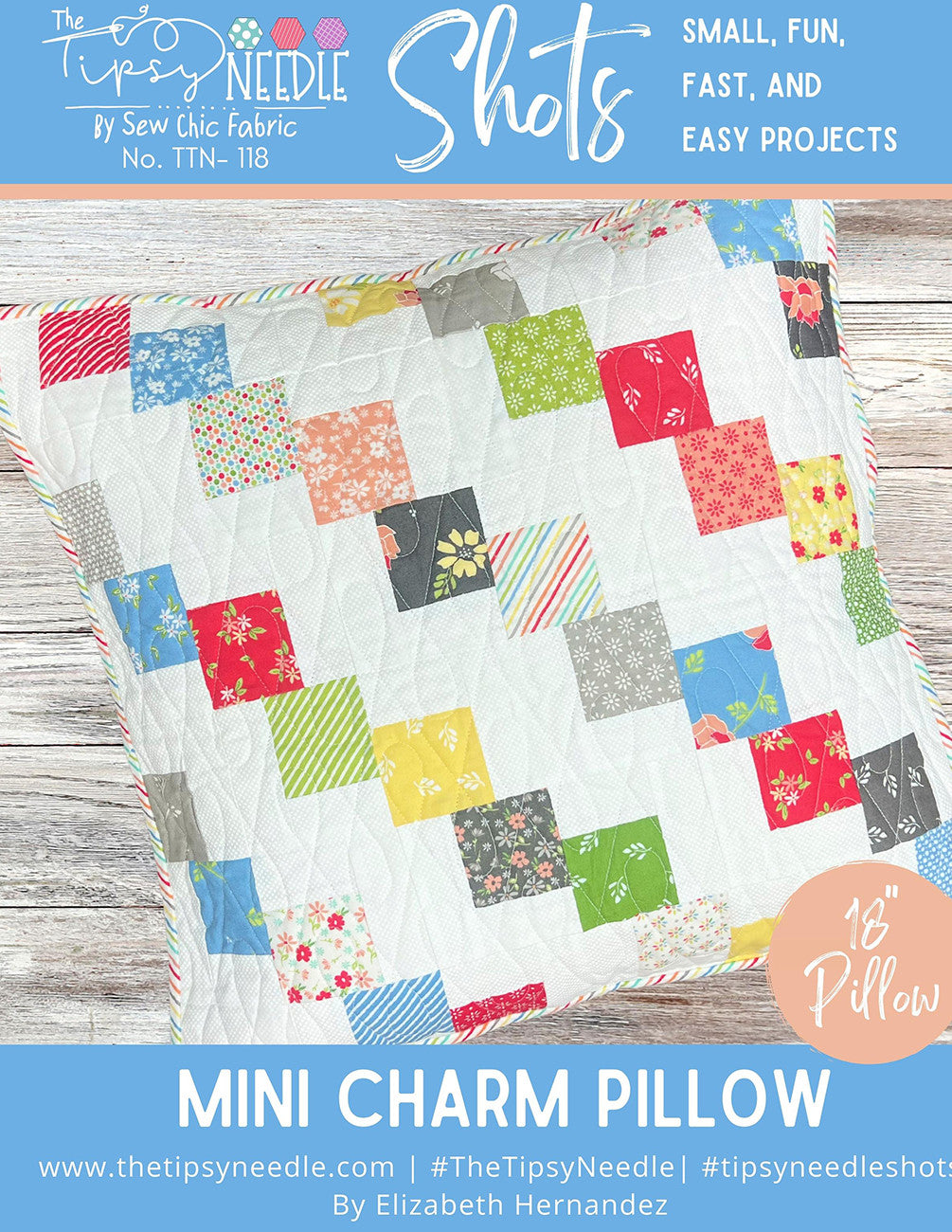 Shots - Mini Charm Pillow
