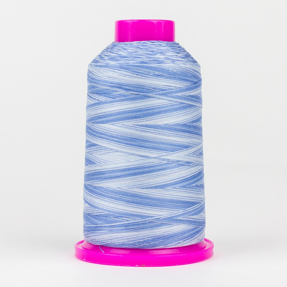 Tutti Variegated 50wt Cotton Thread 2286m Sky Blue
