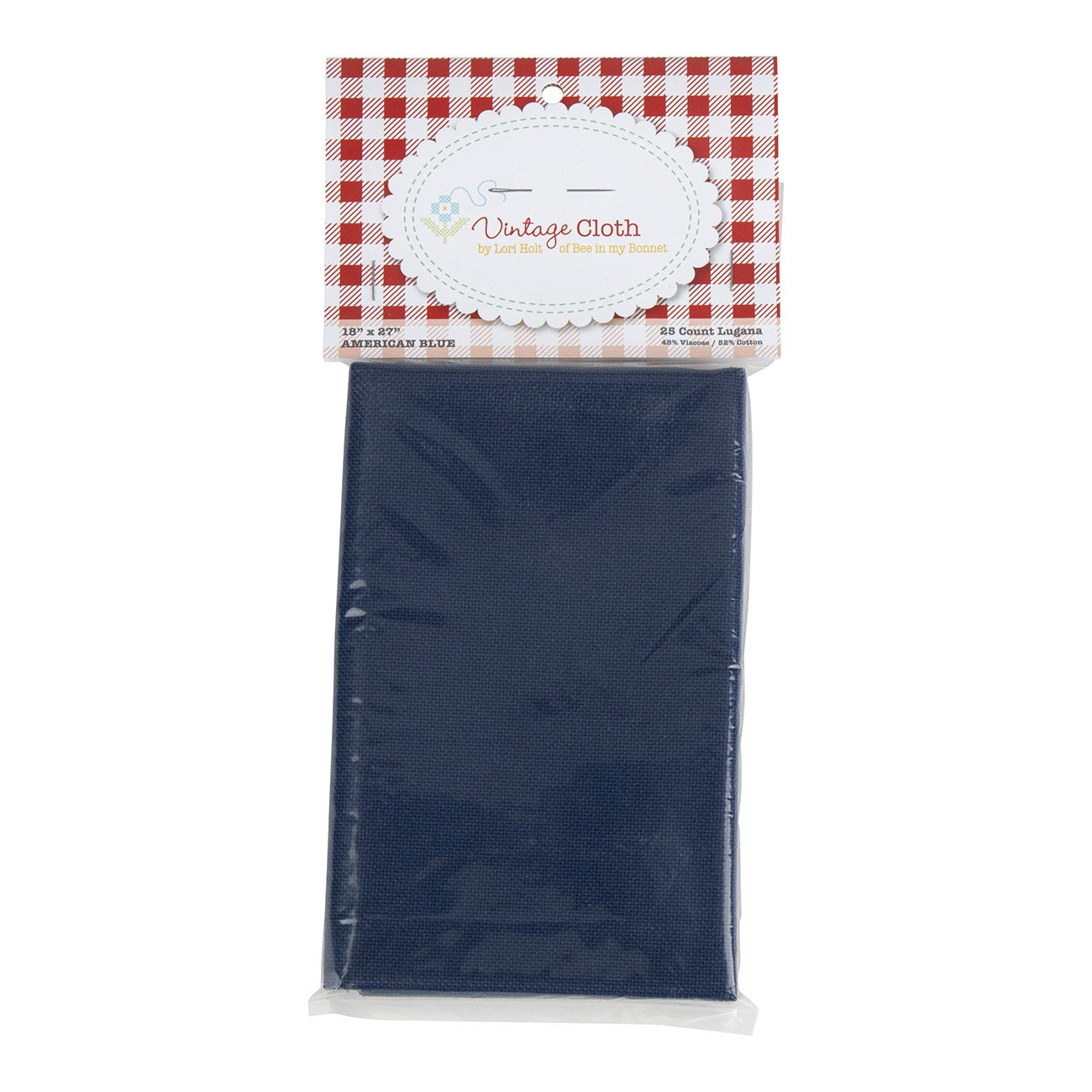 Vintage Cloth American Blue 25ct 18in x 27in