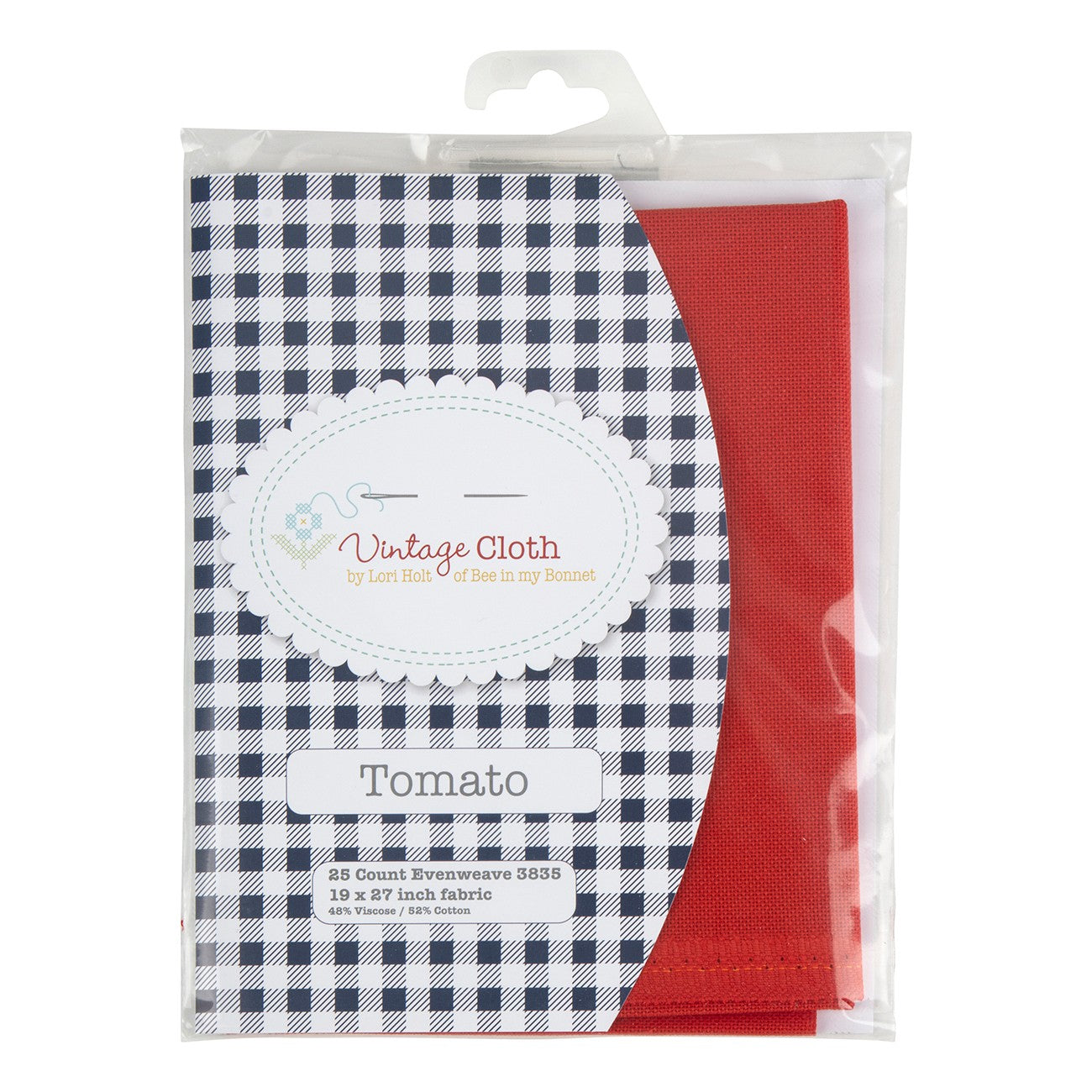 Vintage Cloth Tomato 25ct 18in x 27in