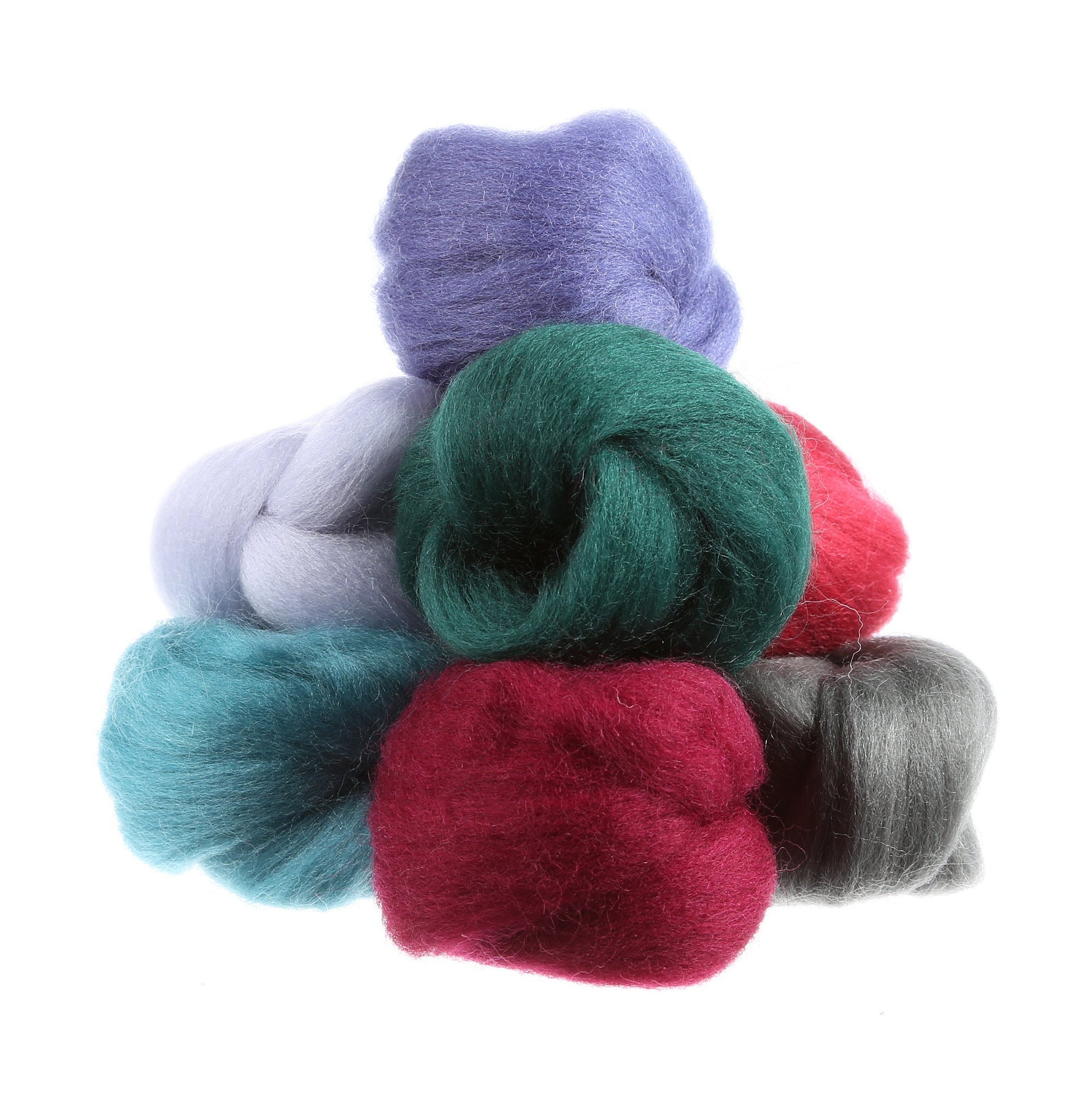 Wool Roving 8 15in pcs Vintage