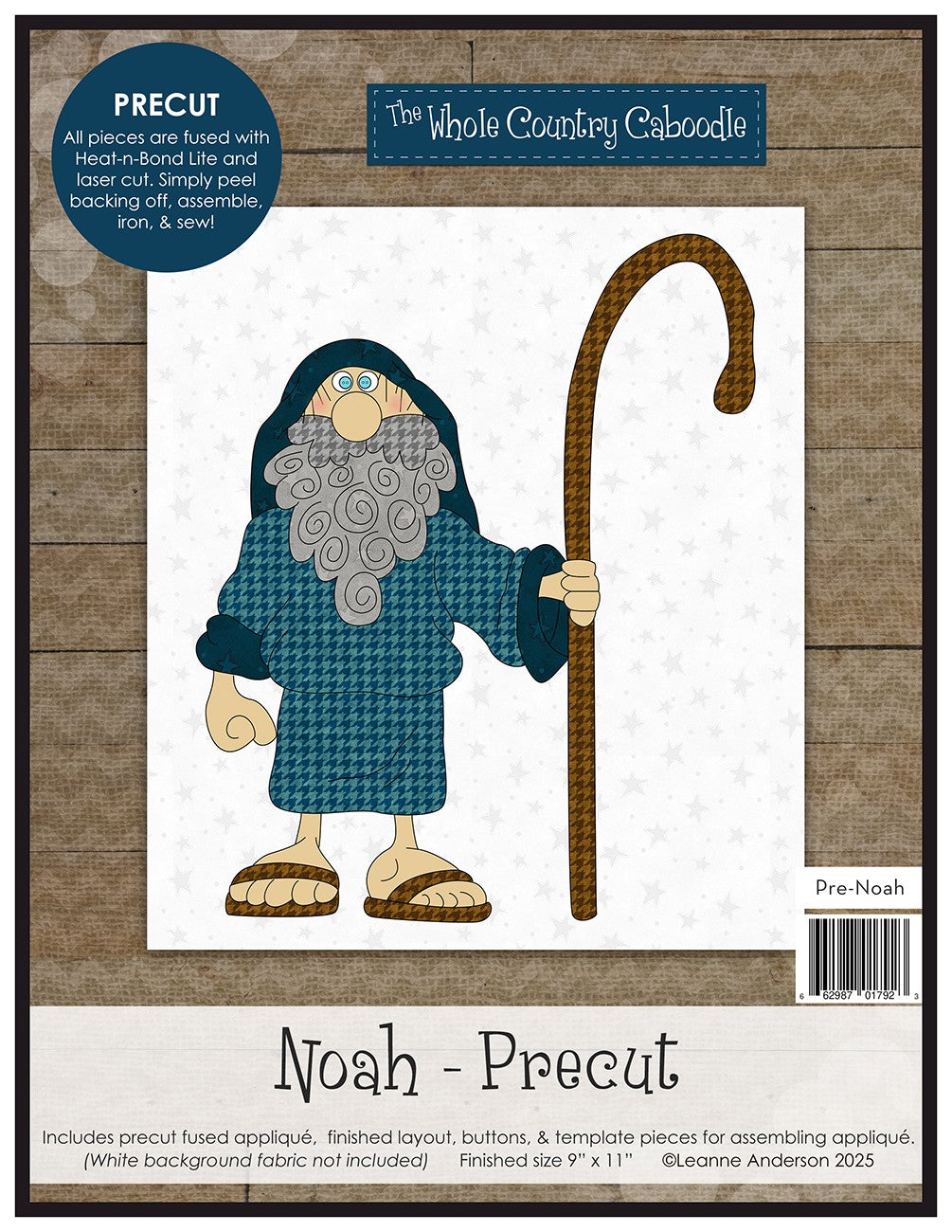 Noah Precut Fused Applique Pack