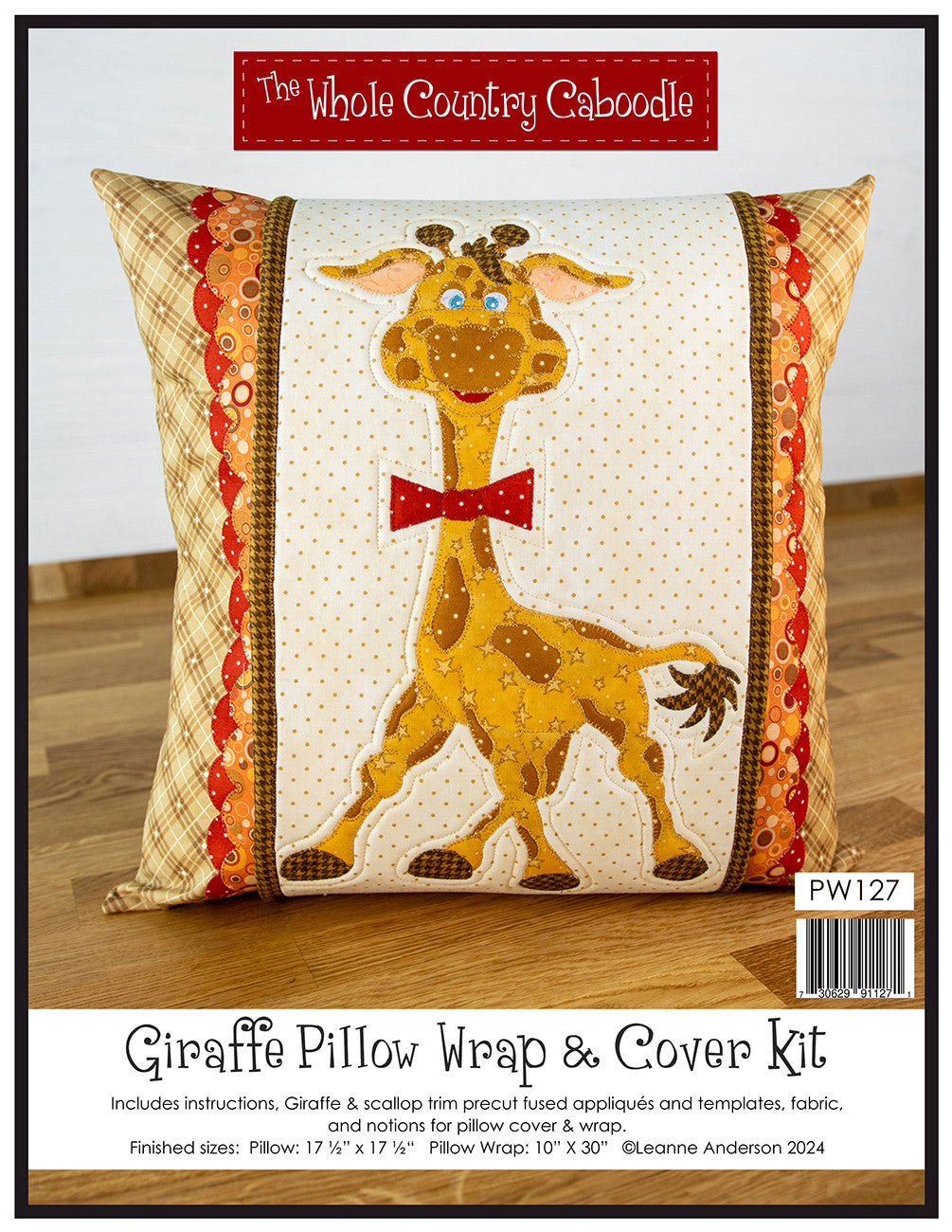 Giraffe Pillow Wrap & Cover Kit
