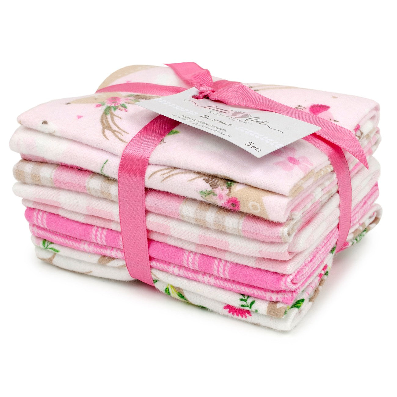 Bundle Flannel Wild and Free 5Pc Little Feet Boutique