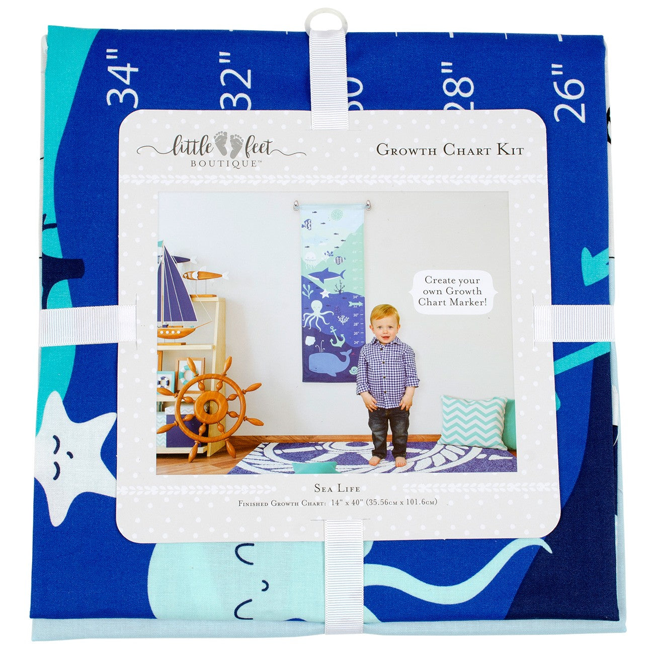 Growth Chart Kit Sea - Little Feet Boutique