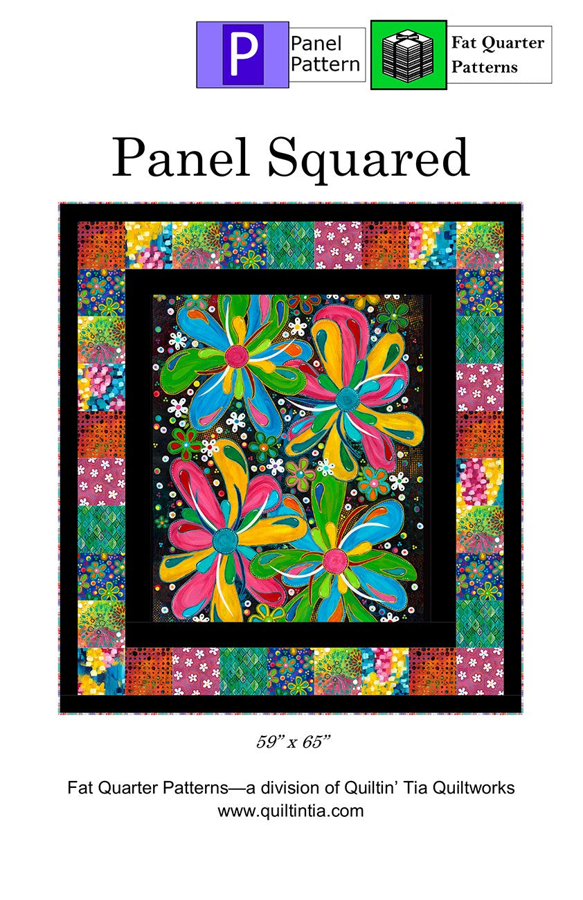 Panel Squared Quilt Pattern