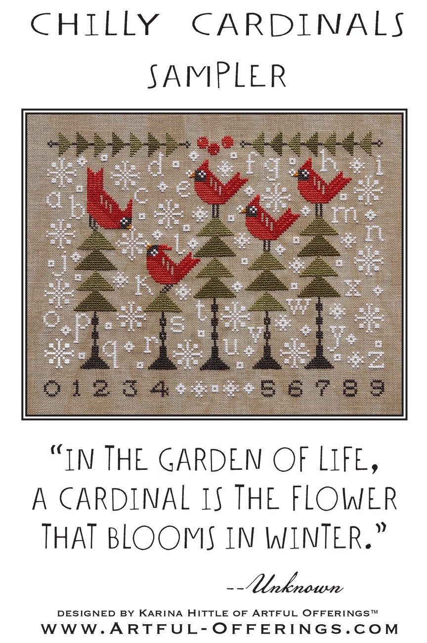 Chilly Cardinals Sampler