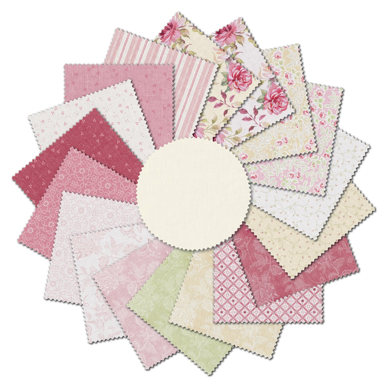 5in Squares Yours Truly, 42pcs/bundle