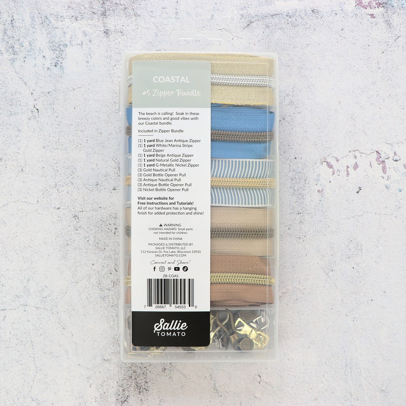 Coastal Zipper Bundle