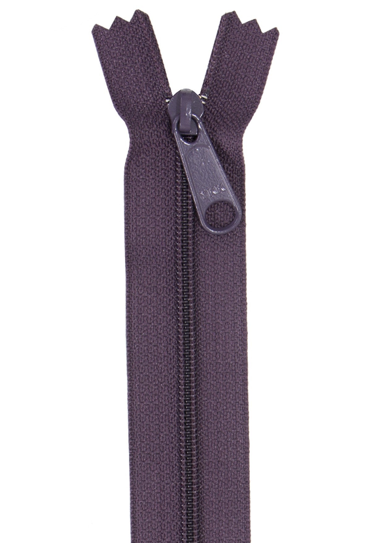 Handbag Zipper 24in Eggplant