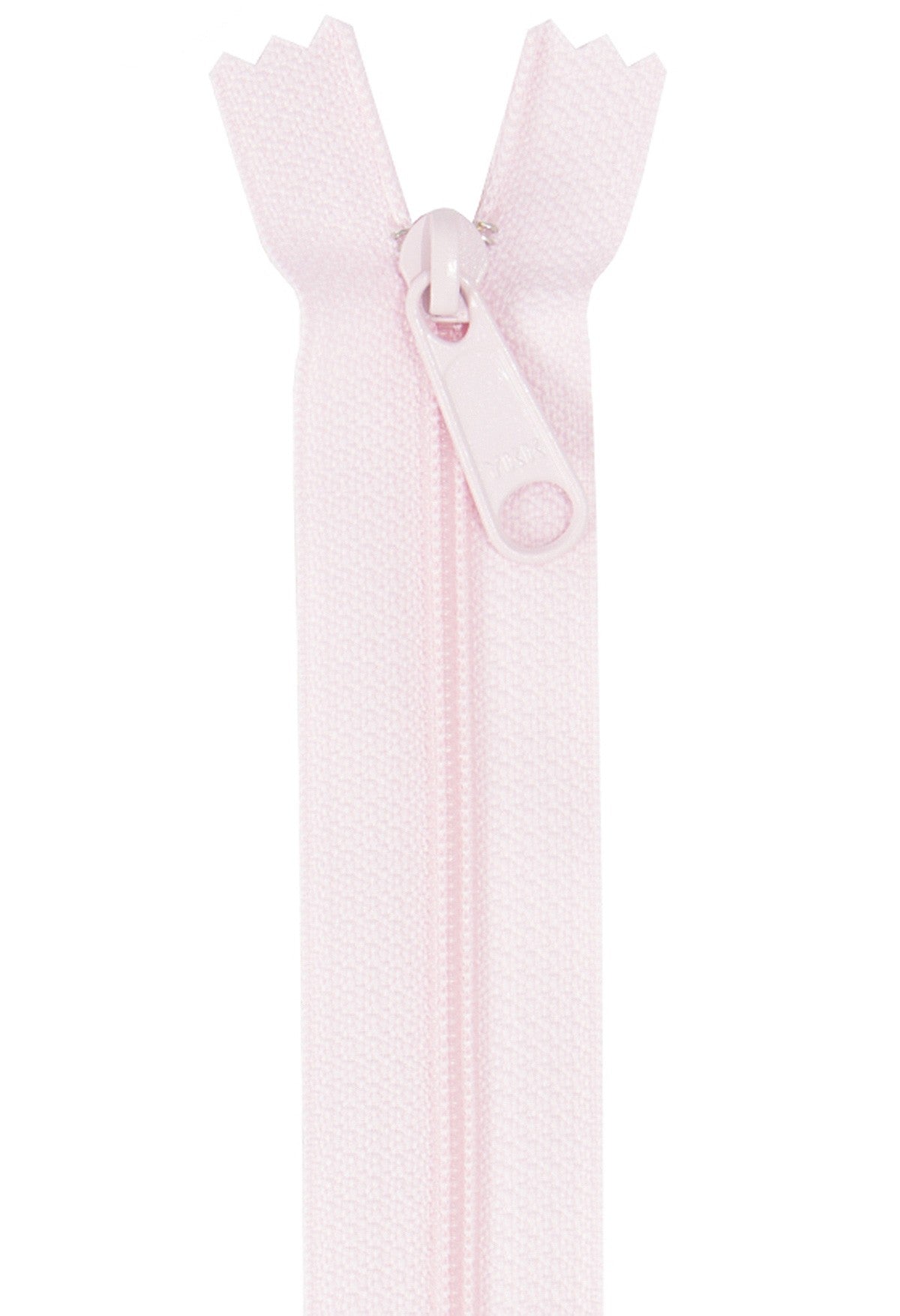 Handbag Zipper 24in Pale Pink