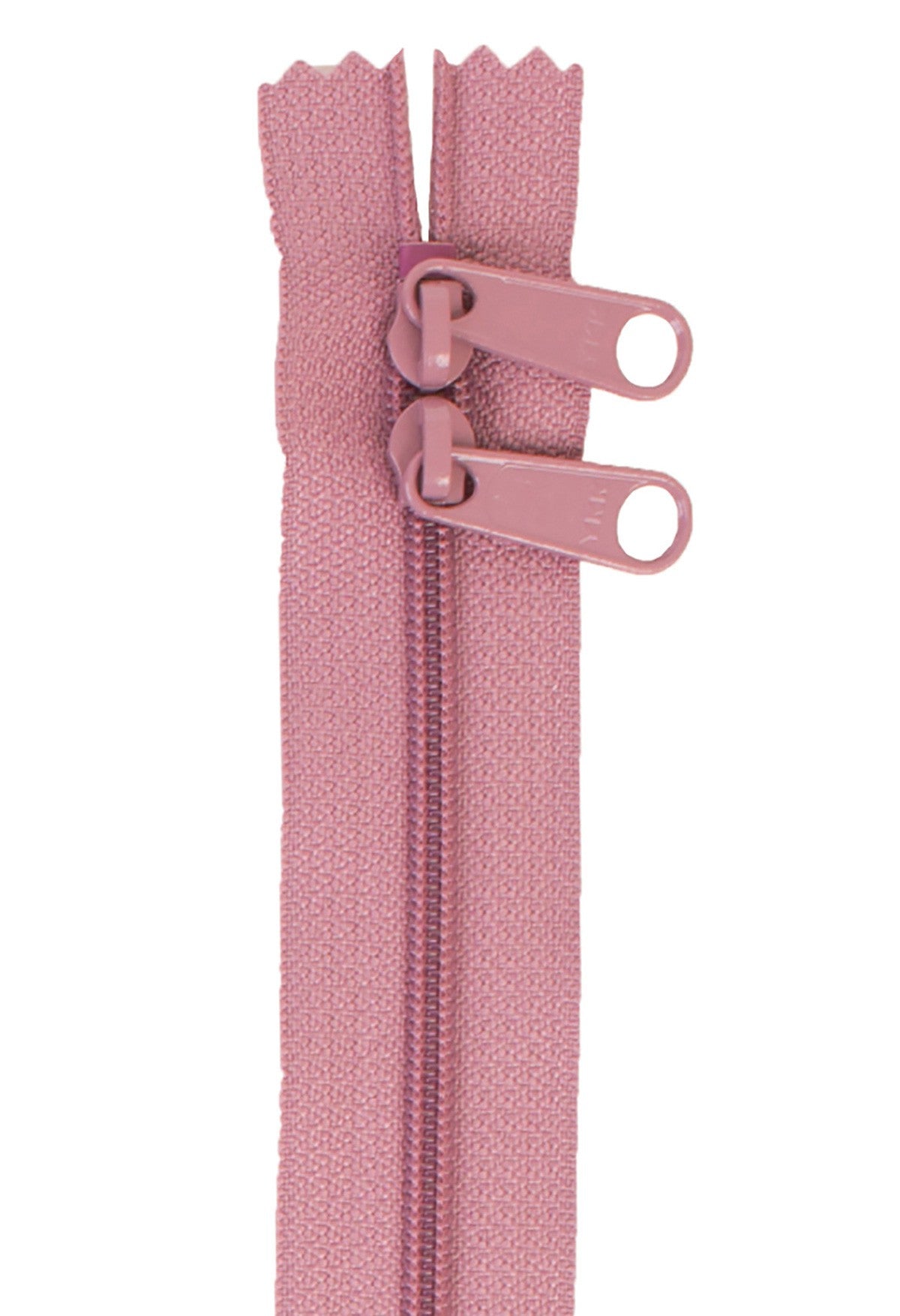 Handbag Zipper 30in Dusty Rose