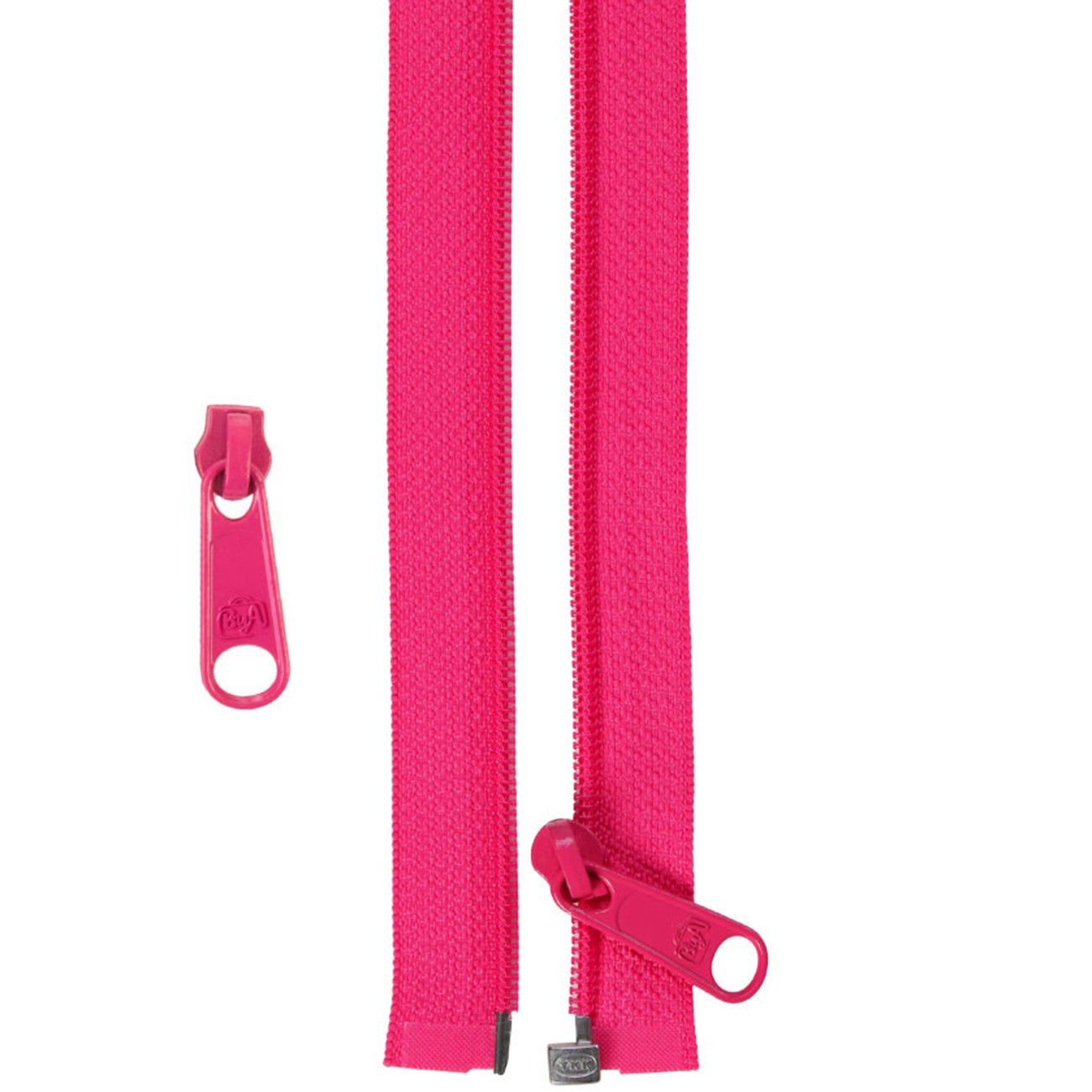 50in Separating Zipper and Extra Slide Lipstick