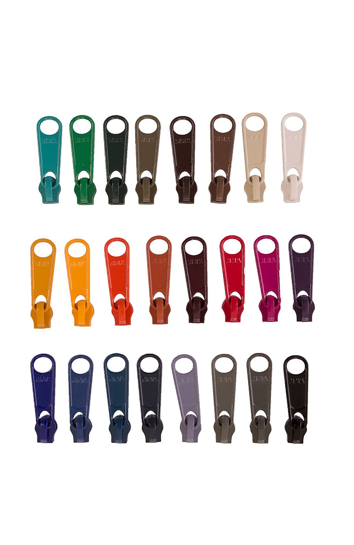 Zipper Pull Set - FALL - 24 #4.5 pulls