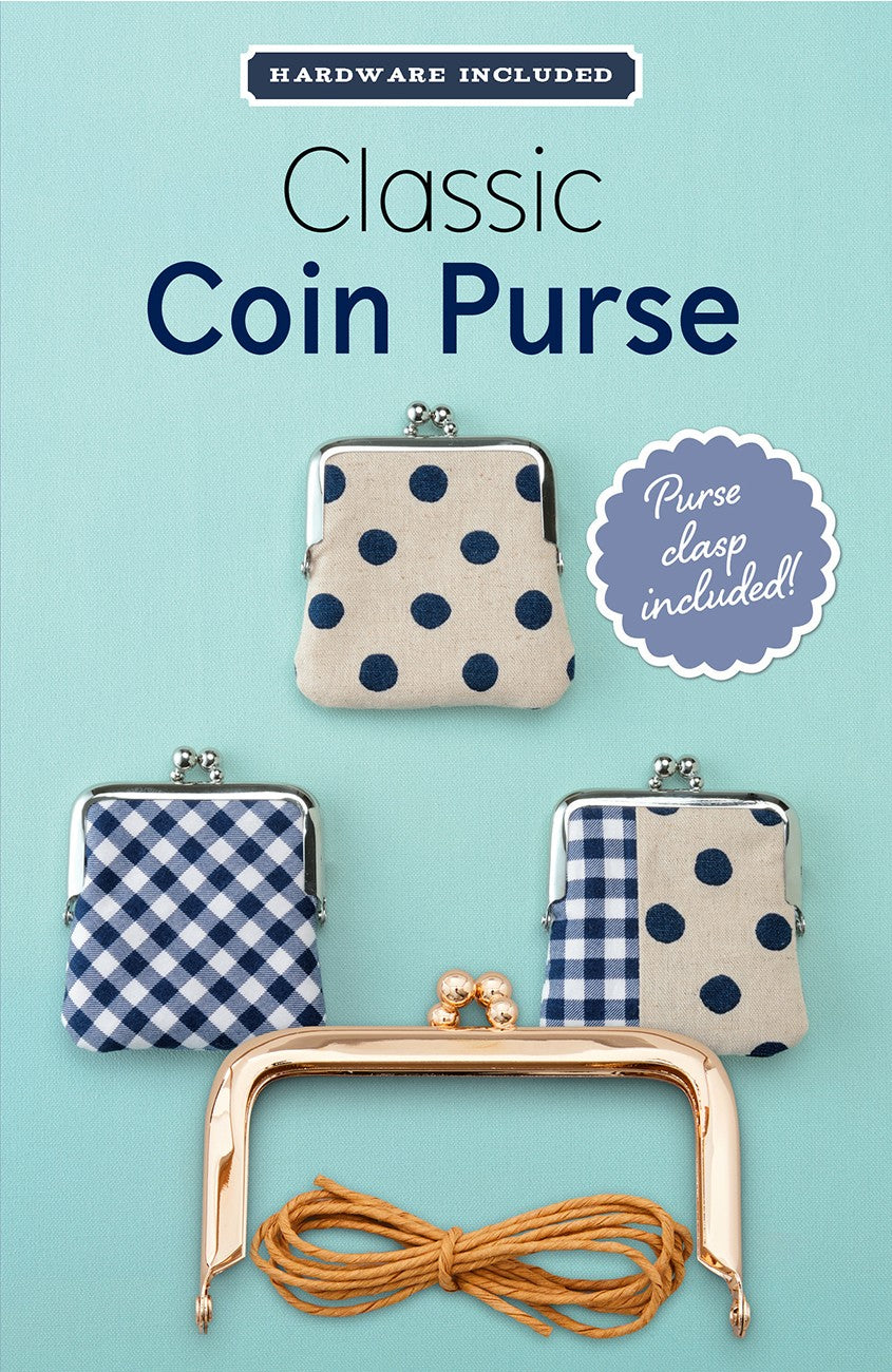 Classic Coin Purse Kit with Rose Gold