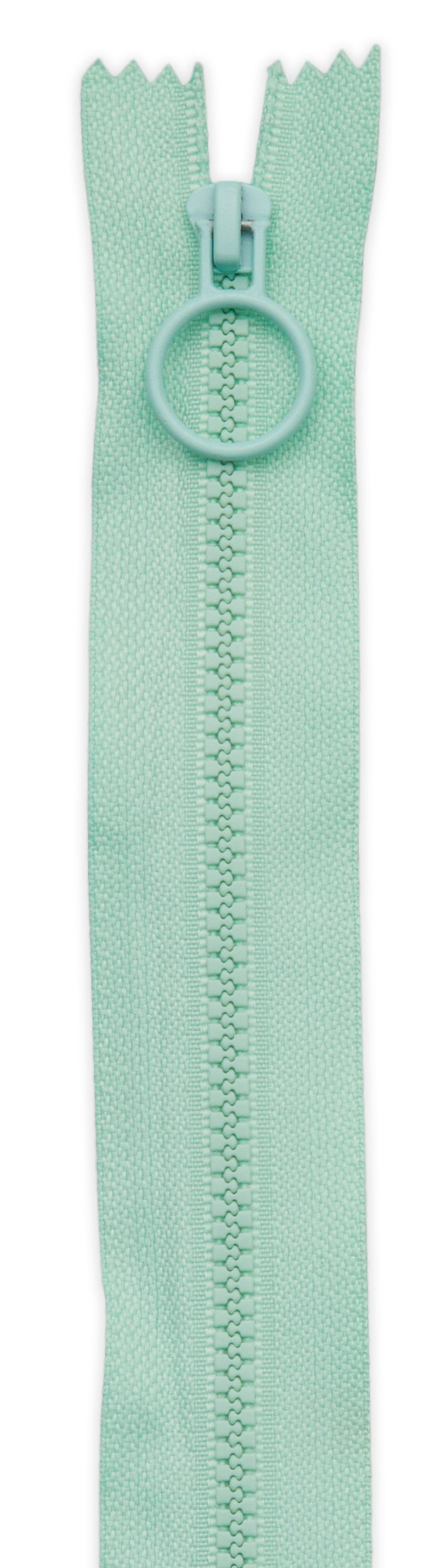 16in Mint Hoop Pull Zipper 2pk