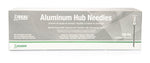 Jeffers Aluminum Hub Needles, Box of 100