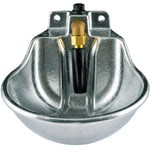 Aluminum Barn Wall Mount Push Valve Horse Waterer
