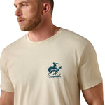 Ariat Mens Classic Fit Short Sleeve Shirt, Patriotic Freedom Western Graphic Tee