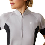 Ariat Women’s Cambria Jersey 1/4 Zip Baselayer – Lightweight Riding Shirt with UPF 50+