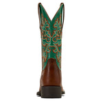 Ariat Women's Round Up Wide Square Toe StretchFit Western Boot