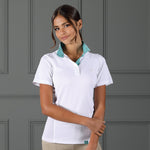 Aubrion Ladies Equestrian Style Short Sleeve Show Shirt