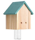 Durable Outdoor Carpenter Bee Trap - Pine Wood, Eco-Friendly, Hanging or Mounting, Multiple Styles