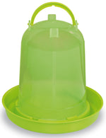 Economy Plastic Poultry Waterer – Durable Snap-Together Chicken Waterer, 1.5L / 3L / 5L