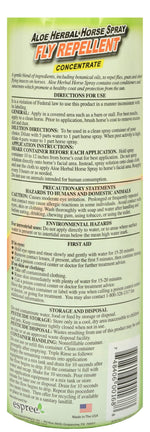 Espree Aloe Herbal Fly Spray for Horses