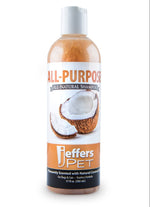 Jeffers Pet Tearless All-Purpose All-Natural Coconut Oil Shampoo for Dogs & Cats