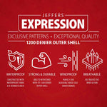 Jeffers Expression 1200 Denier Standard Neck Horse Turnout Sheet, 0 Gram
