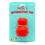 Jeffers Red Classic Stuffable Fetch & Chew Natural Rubber Treat Dispensing Dental Dog Toy