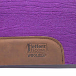 Jeffers WoolLuxe 100% Wool Equine Saddle Pad – Cushioned, Breathable, and Shock-Absorbing