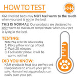 K&H Thermo-Kitty Heated Cat Bed – Energy-Efficient, MET Certified Indoor Cat Warming Mat