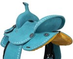 King Series Youth Stratford Suede Barrel Saddle