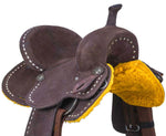 King Series Youth Stratford Suede Barrel Saddle