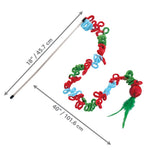 KONG Holiday Teaser Loopz with Catnip Cat Toy