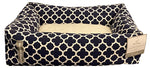 Memory Foam Rectangle Bed With Sherpa Lining